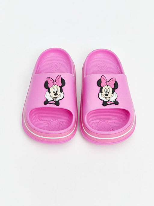 Пляжные шлепанцы для девочек с принтом Minnie Mouse