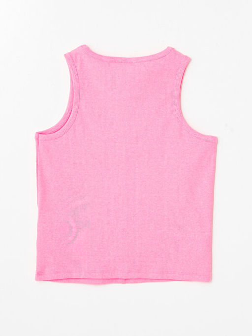 Bisiklet Yaka K?z ?ocuk Crop Atlet - Waikiki фото 2