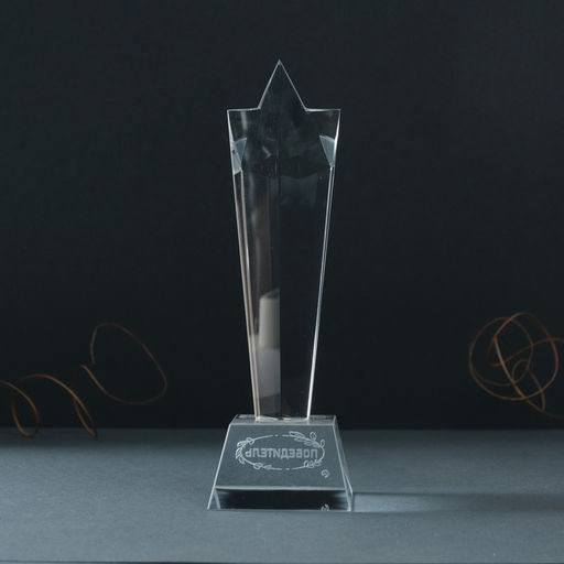 Наградная фигура стела Звезда - Победитель, 6.5?6.5?23 см