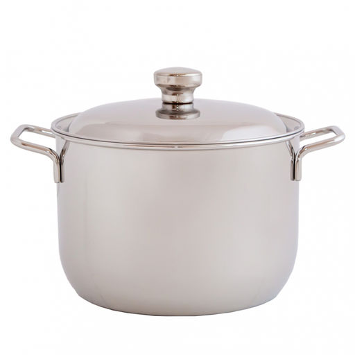 Кастрюля КЛАССИКА 4,0л мет.крышка без ТРС арт.1с2543 Аша