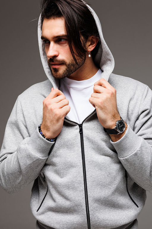 Спортивный костюм GO M3060/50-04.176-182 серый меланж - Pirs фото 4