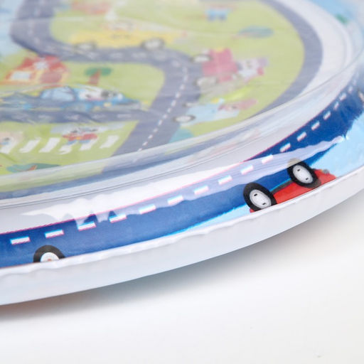 Развивающий водный коврик Транспорт, 65x65 см, Крошка Я  фото 4