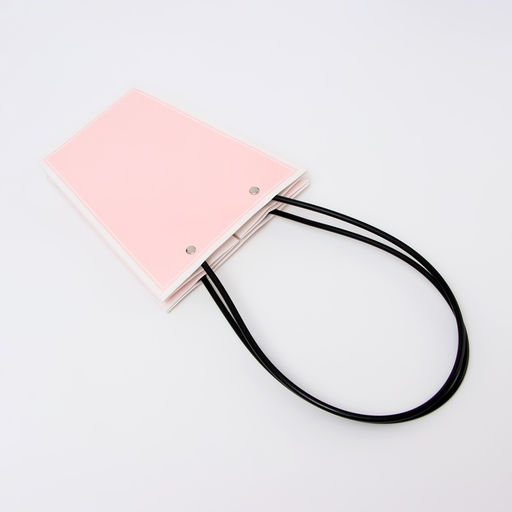 Цена за 10 шт. Сумка для цветов светло - розовая, влагостойкая, 17?17 - 11.5?11.5 - 20 см 6 - UPAK LAND фото 3