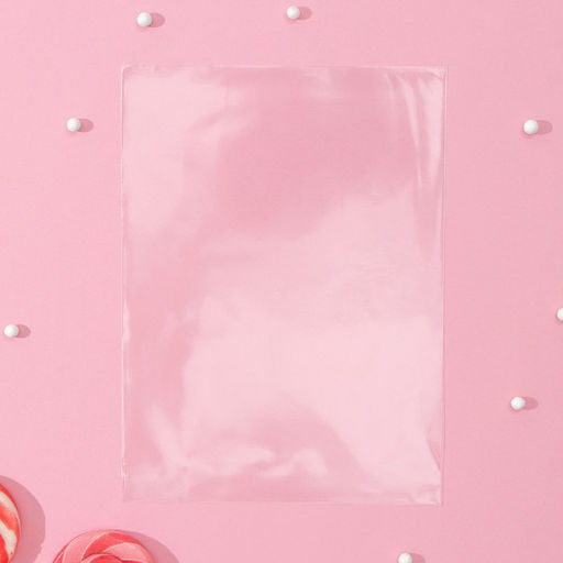 Набор пакетиков для упаковки леденцов, 100 шт., 12.5×17 см, прозрачный