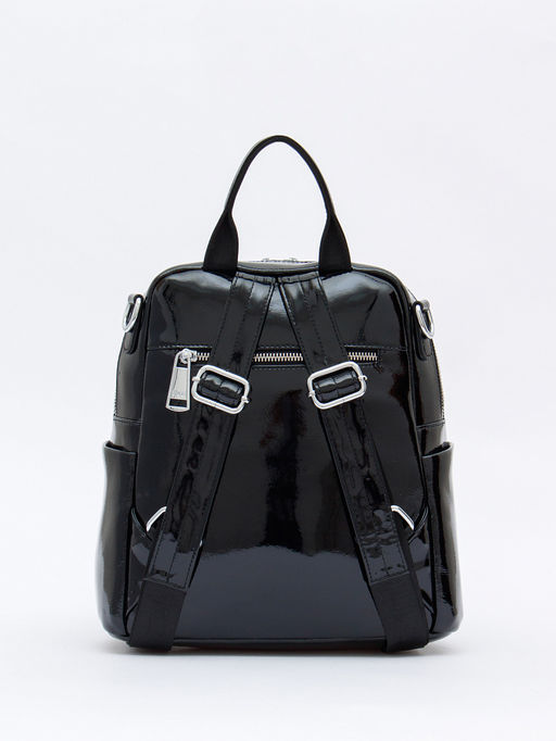 Рюкзак 21023-8 black Polina&Eiterou