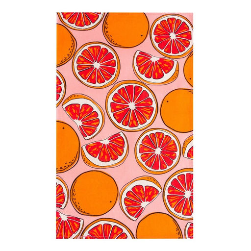 Набор кухонных полотенец Доляна Citrus mix 35х60см-4шт, 100% хлопок  фото 6