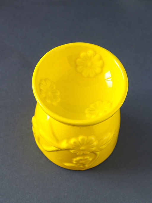 Аромалампа для эфирных масел Стрекоза на цветке, керамика, жёлтая, 7.2?7.2?8.3 см - Simaland фото 4