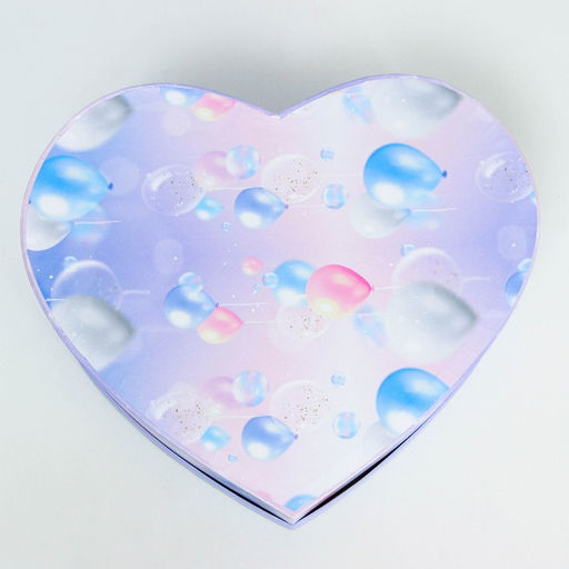 Набор подарочных коробок сердце 3 в 1, L:30.5?27.5?13.5 M:27.5?24?11.5 S:24.5?21?10 см - UPAK LAND фото 4