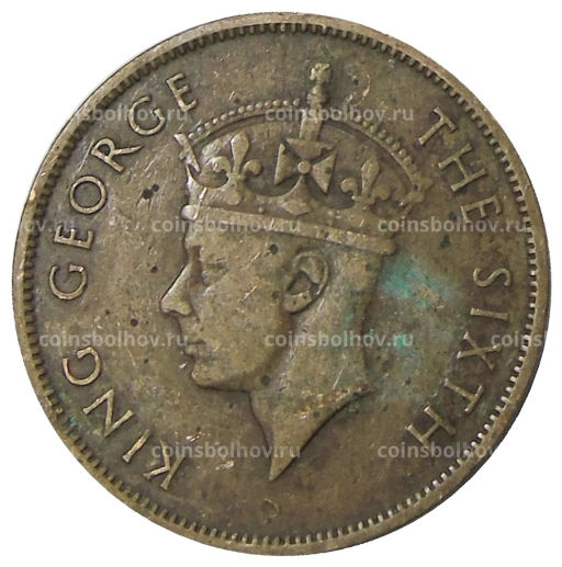 1 цент 1951 года Британский Гондурас