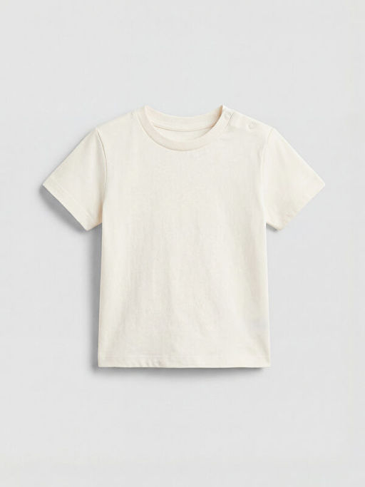 Bisiklet Yaka Erkek Bebek Ti??rt