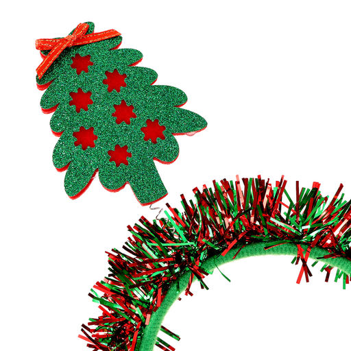 Ободок новогодний карнавальный Ёлочки, цвет МИКС - Simaland фото 3