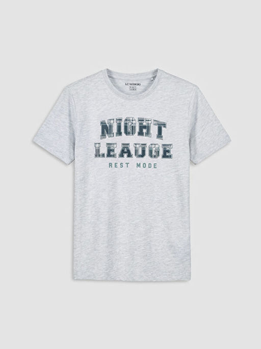 Bisiklet Yaka Erkek ?ocuk Pijama Tak?m