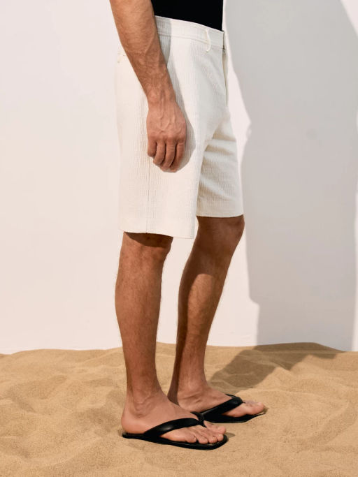 Шорты из хлопка и льна ZR2605042109-2 / Zarina