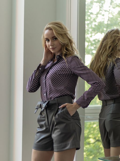 шорты ИМИТАЦИЯ КОЖИ ТМ ТРиКА 4439-0614  фото 5