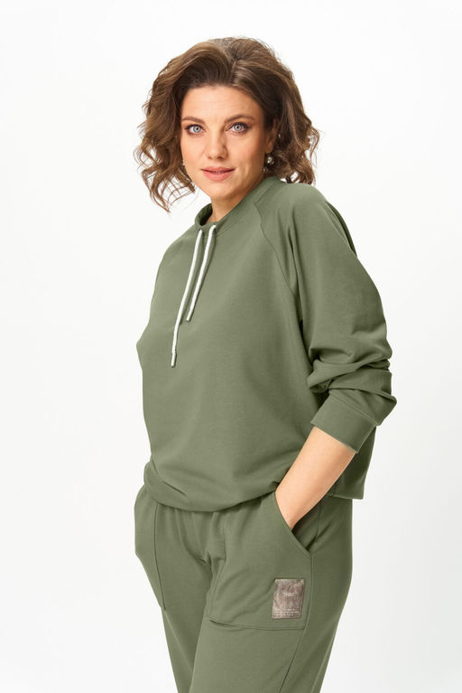 Джемпер Rumoda 2270 зеленый  фото 10