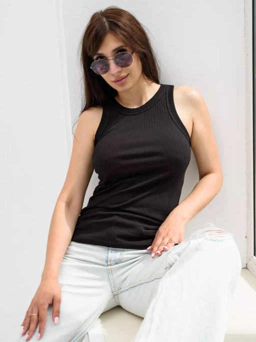 Майка 95% Хлопок 5%Лайкра Лапша - Оптима фото 31