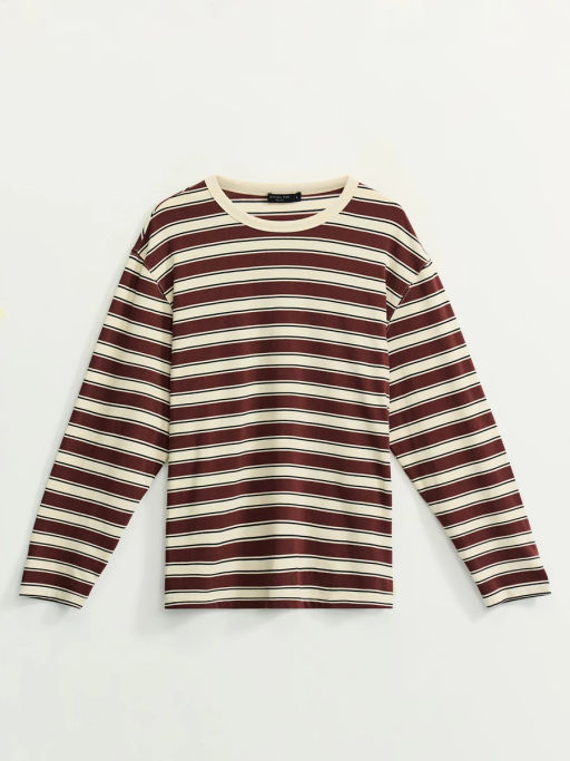 Лонгслив в полоску / Zarina  фото 7