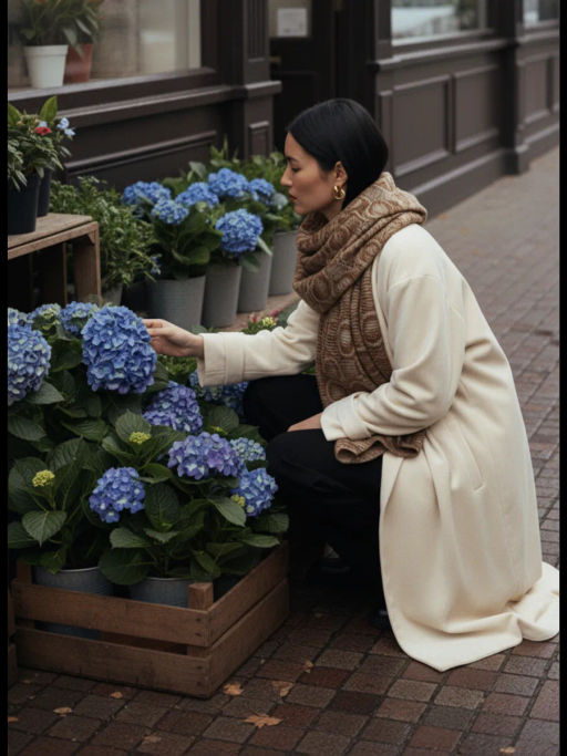 Большой, мягкий, тонкий и очень нежный двусторонний палантин с рисунком - Tantino фото 17