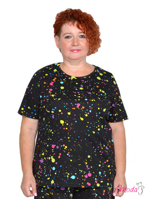 Футболка Модель №2068 размеры 44-84 - Plusmoda фото 2