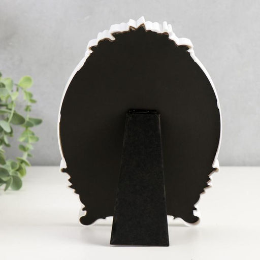 Фоторамка для фото 13?18 см Нежность роз, пластик, белая, 16.5?24 см