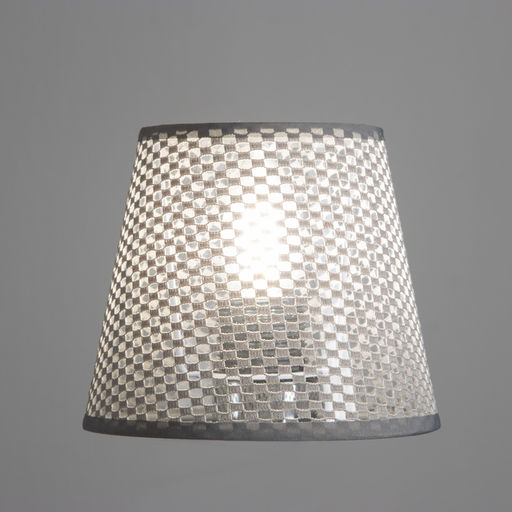 Абажур BayerLux, Е27, серый, 15×15×13 см