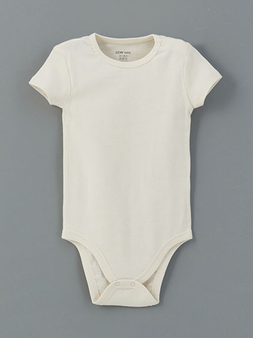 Bisiklet Yaka Erkek Bebek ??t??tl? Bodysuit 3l?