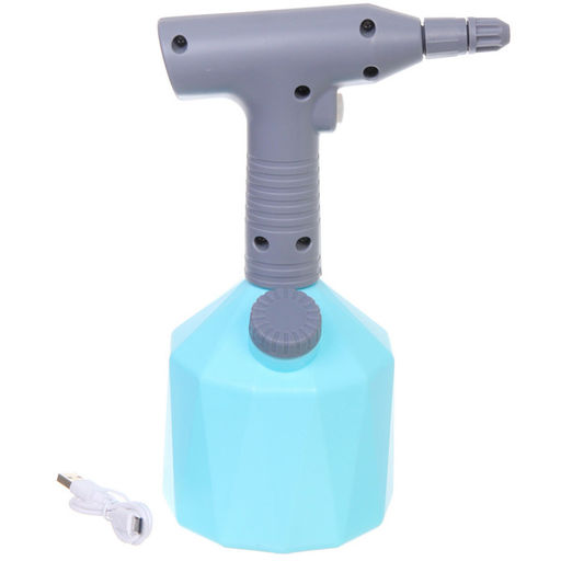 Опрыскиватель аккумуляторный 1л цвет голубой USB QW1A