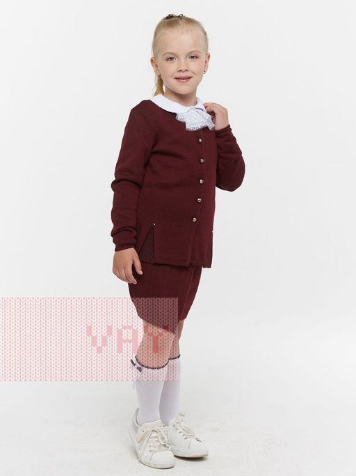 Жакет для девочек 193-7105 - Vay kids школа фото 6