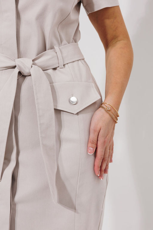 Платье Galean Style 814.1 бежевый фото 5