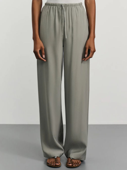 Прямые брюки из вискозы / Zarina  фото 2