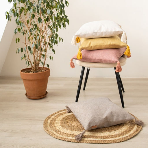 Наволочка декоративная SL Home «Пинелли», 43×43 см, розовая
