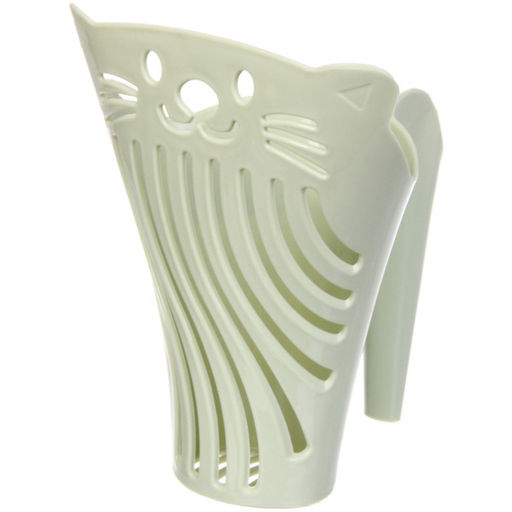 Цена за 3 шт. Совок - ковш для кошачьего туалета "ДОНКОТТИКО", цвет оливковый, 17*12см (лейбл)