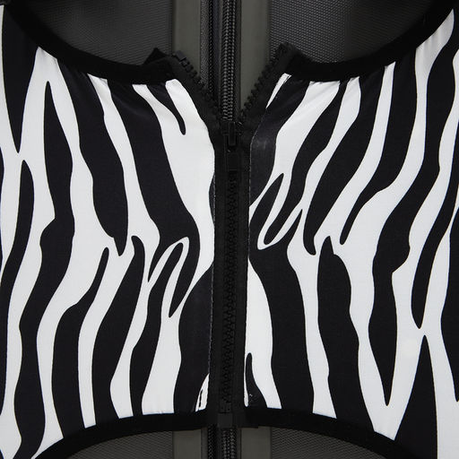 Чехол для чемодана 24, цвет белый/чёрный - Simaland фото 7