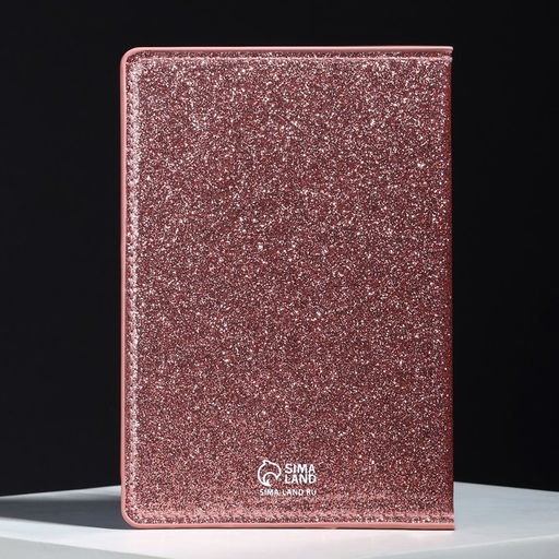 Обложка для паспорта Passport, ПВХ блестящая, цвет розовый - Simaland фото 4