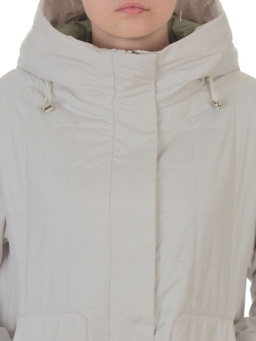 9607 MILK Куртка стеганная демисезонная женская (100 гр. холлофайбер) - Fashion фото 4