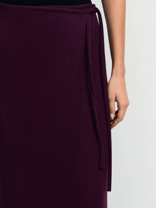 Юбка из вискозы на запах / Zarina  фото 5