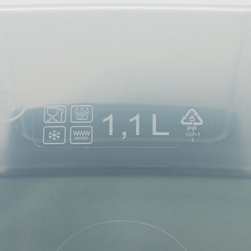 Контейнер пищевой Lock&Ok, 1.1 л, 18.612.28.1 см, пластик, светло-серый - Simaland фото 9