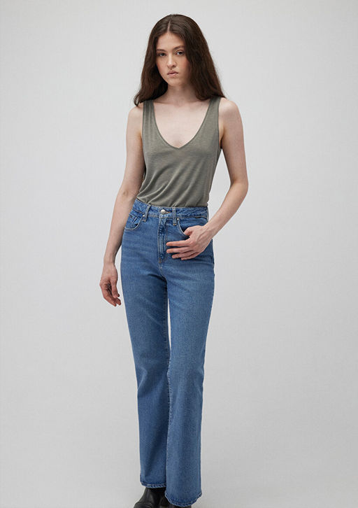 Lux Touch TENCEL TM Yesil Modal Atlet - Mavi фото 2