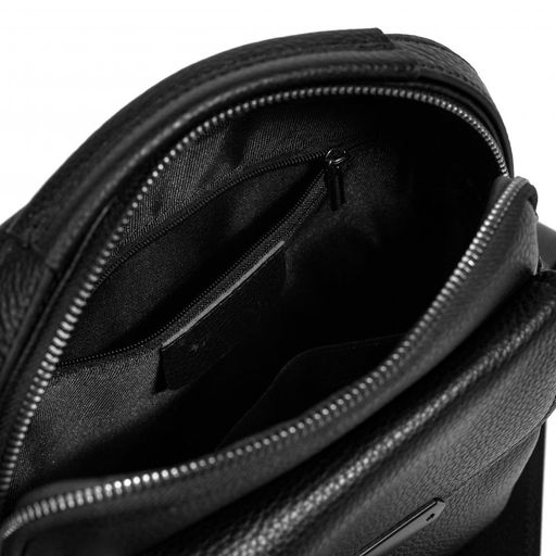 Сумка мужска, кожа, MIRONPAN 86042 Черный