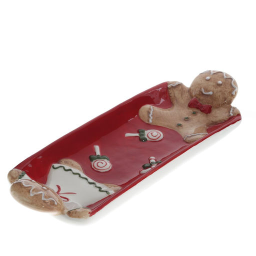 Блюдо "Пряник", L31,5 W10 H4,5 см