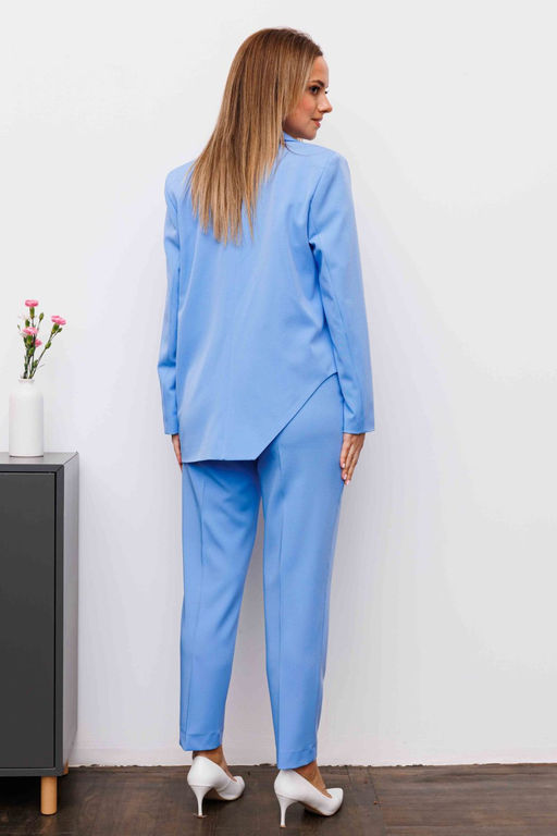 Брюки AURA 4123-176 голубой  фото 4