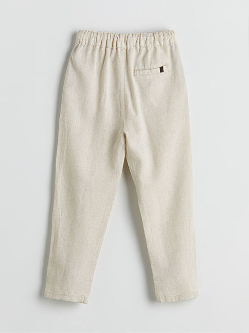 Beli Lastikli Keten Erkek ?ocuk Pantolon