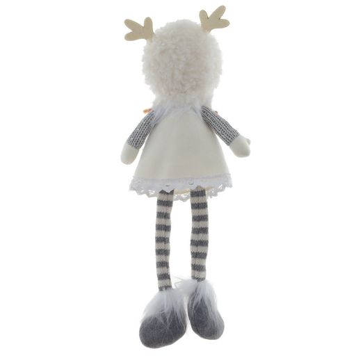 Игрушка набивная "Девочка", L12 W6 H35 см, 2в.
