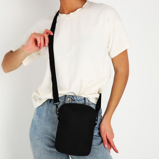 Сумка на молнии, чёрная