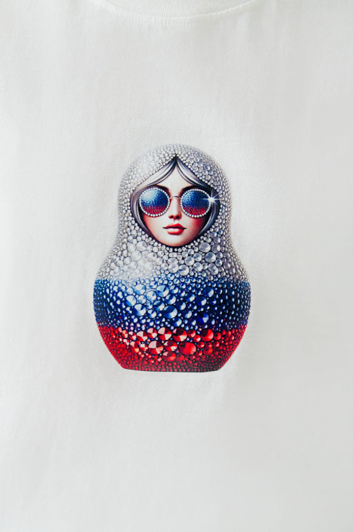 Арт. 3-1155 Футболка женская 44-50 (4 шт) Цвет:молочный - Калинка фото 20