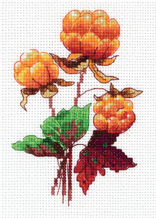Klart набор для вышивания 8-340 Морошка 10.5 х 14 см