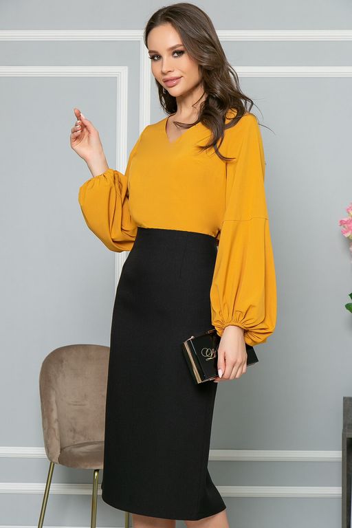 Юбка Летиция (блэк) Ю5121 - Lt collection фото 9