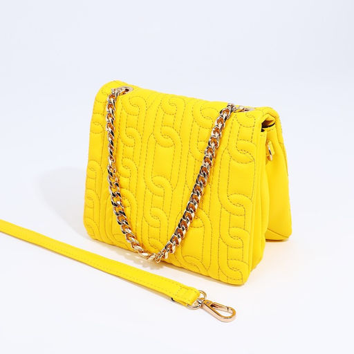 Сумка-мессенджер на магнитах, цвет жёлтый - Simaland фото 7