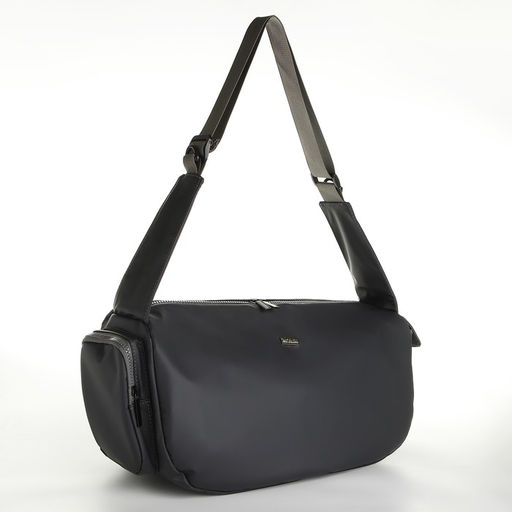 Сумка спортивная с боковыми карманами, серый цвет - Nazamok фото 3