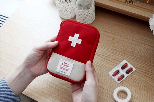 Аптечка-чехол Fist-Aid Pouch Красный